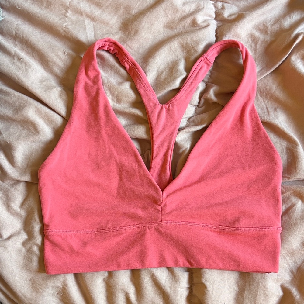 Athelta Transend Bra in Coral Petal - Picture 3 of 5